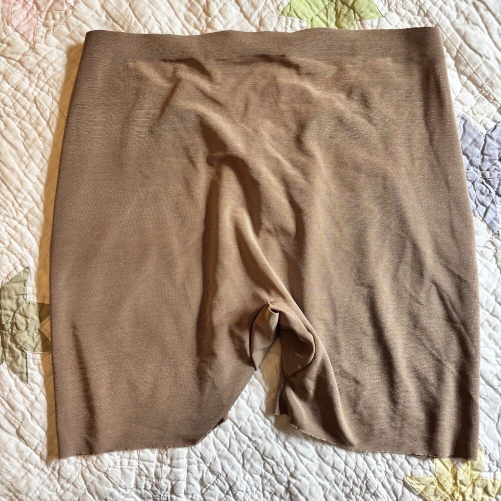 Skims Sheer Sculpt Low Back Short Sienna Size Extra Large